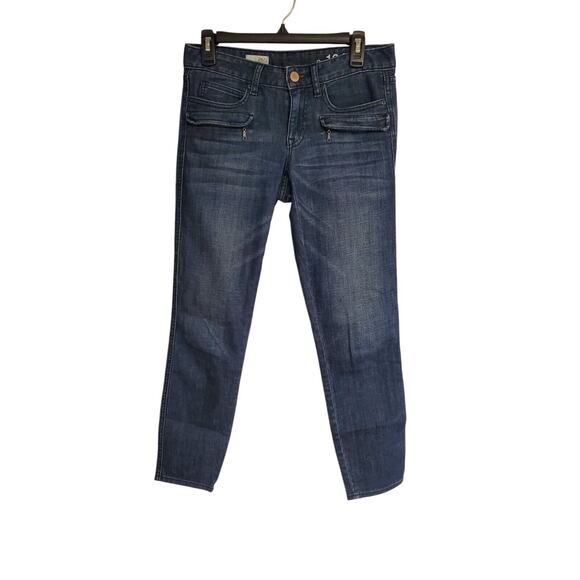 Women's Gap "Always Skinny" Jeans with Front Faux Zipper Pockets | Size 26/2 - Picture 1 of 11